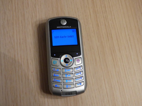 Motorola C123
