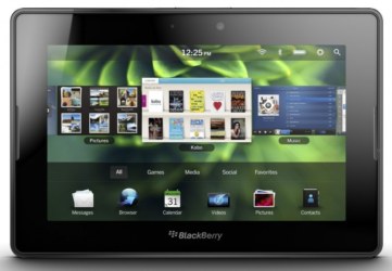 BlackBerry Playbook – Full tablet specifications