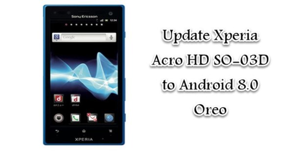 Sony Xperia acro HD SO-03D