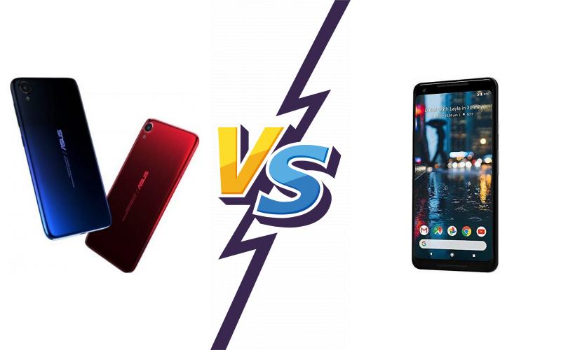 compare Asus ZenFone Live (L2) vs Google Pixel 2 XL