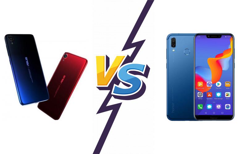 compare Asus ZenFone Live (L2) vs Honor Play