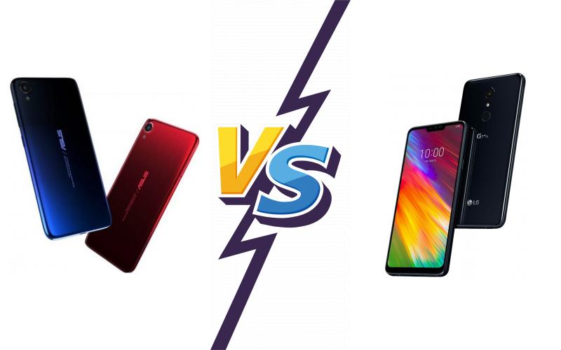 compare Asus ZenFone Live (L2) vs LG G7 Fit