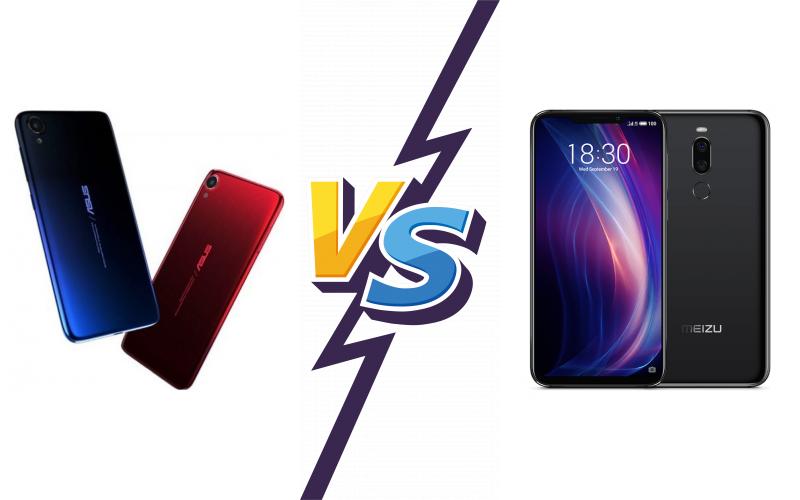 compare Asus ZenFone Live (L2) vs Meizu X8