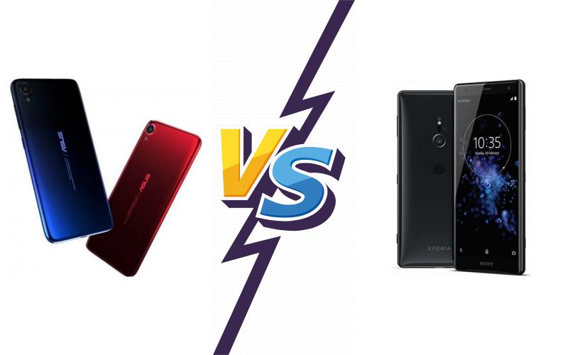 compare Asus ZenFone Live (L2) vs Sony Xperia XZ2