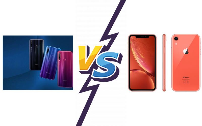 compare Honor 20i vs Apple iPhone XR