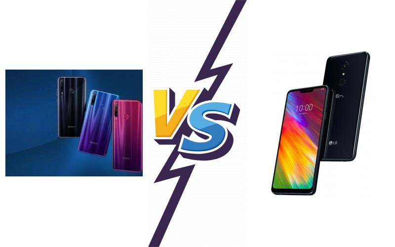 compare Honor 20i vs LG G7 Fit