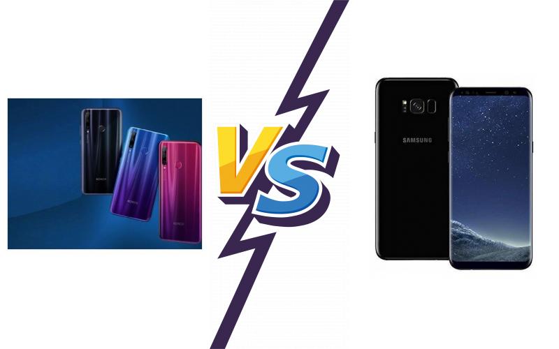 compare Honor 20i vs Samsung Galaxy S8+