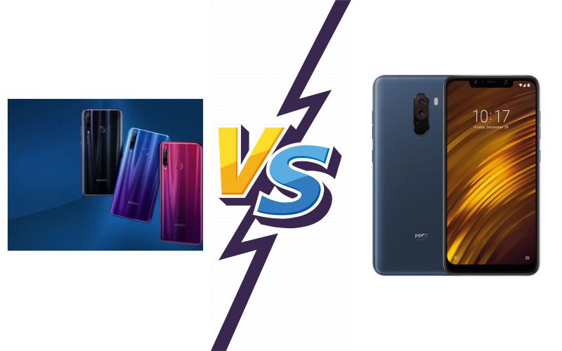 compare Honor 20i vs Xiaomi Pocophone F1