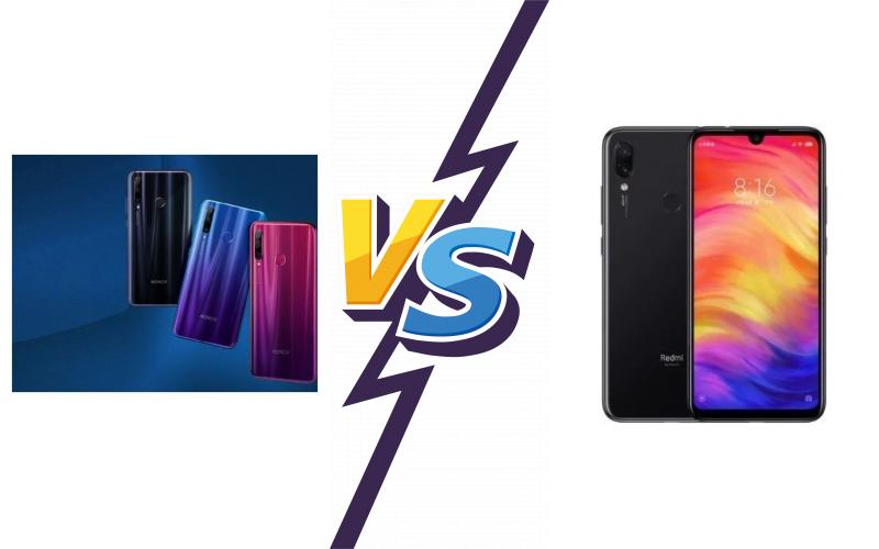 compare Honor 20i vs Xiaomi Redmi Note 7