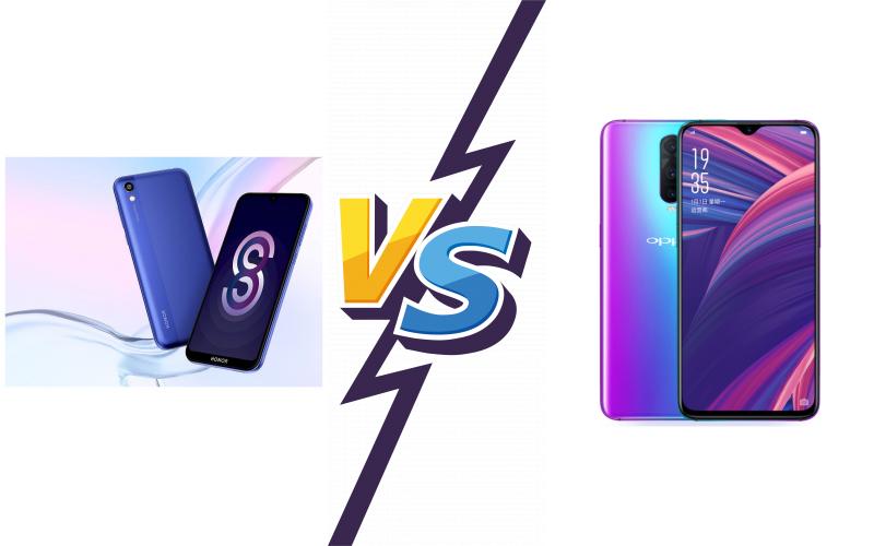 compare Honor 8S vs Oppo RX17 Pro