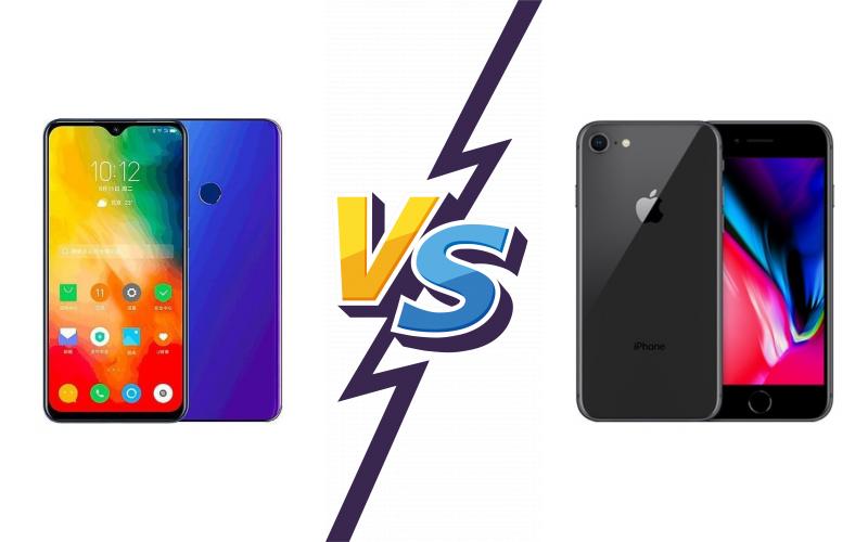 compare Lenovo K6 Enjoy vs Apple iPhone 8