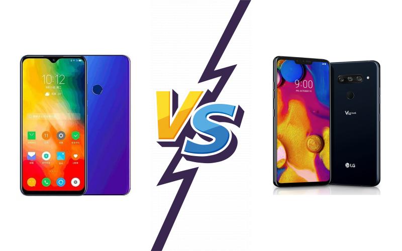 compare Lenovo K6 Enjoy vs LG V40 ThinQ