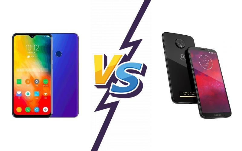 compare Lenovo K6 Enjoy vs Motorola Moto Z3