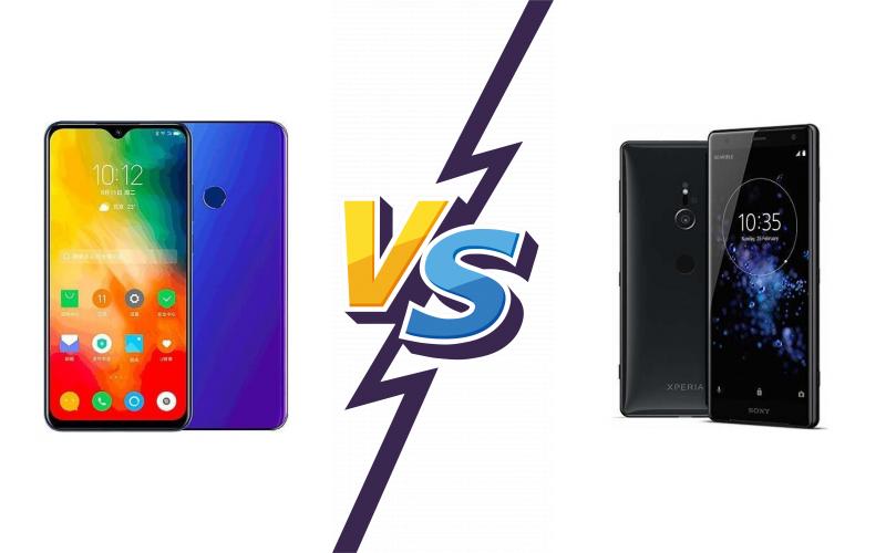 compare Lenovo K6 Enjoy vs Sony Xperia XZ2