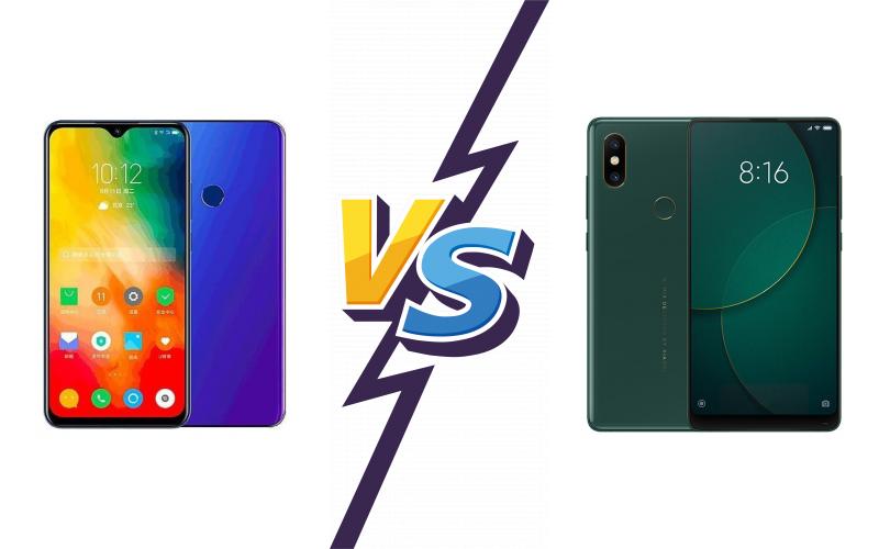 compare Lenovo K6 Enjoy vs Xiaomi Mi Mix 2S