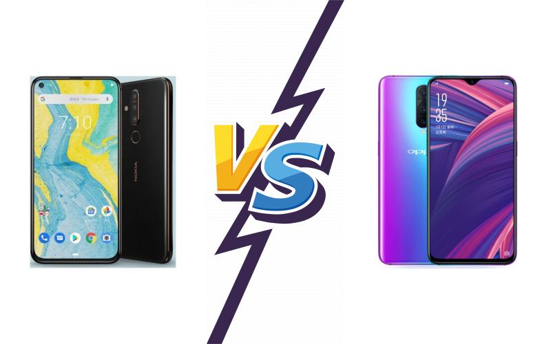 compare Nokia X71 vs Oppo RX17 Pro