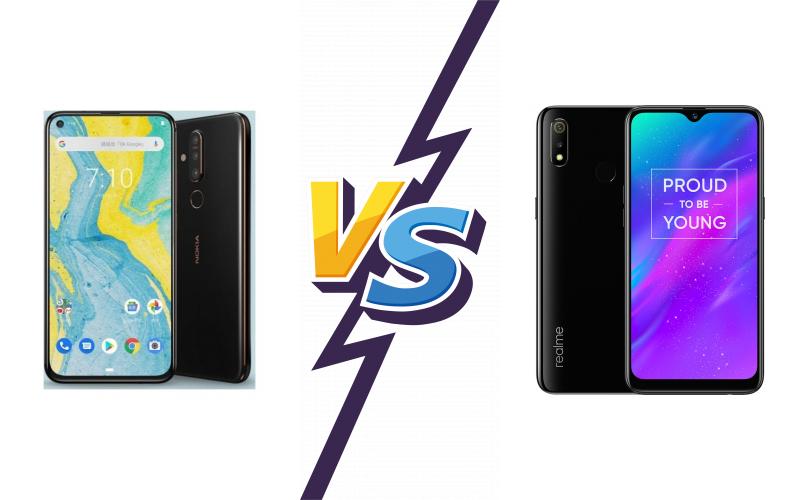 compare Nokia X71 vs Realme 3