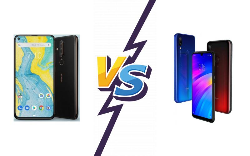 compare Nokia X71 vs Xiaomi Redmi 7