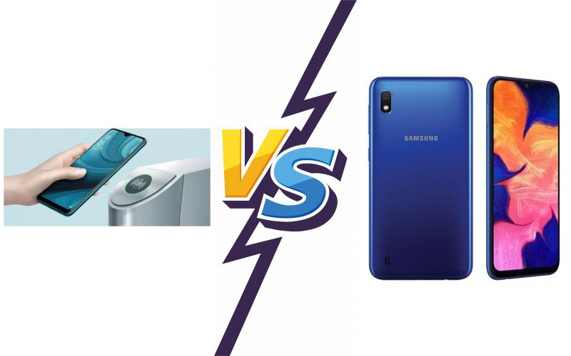 compare Oppo A7n vs Samsung Galaxy A10