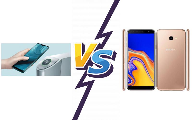 compare Oppo A7n vs Samsung Galaxy J6+