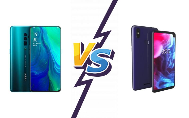 compare Oppo Reno 10x zoom vs Archos Oxygen 68XL