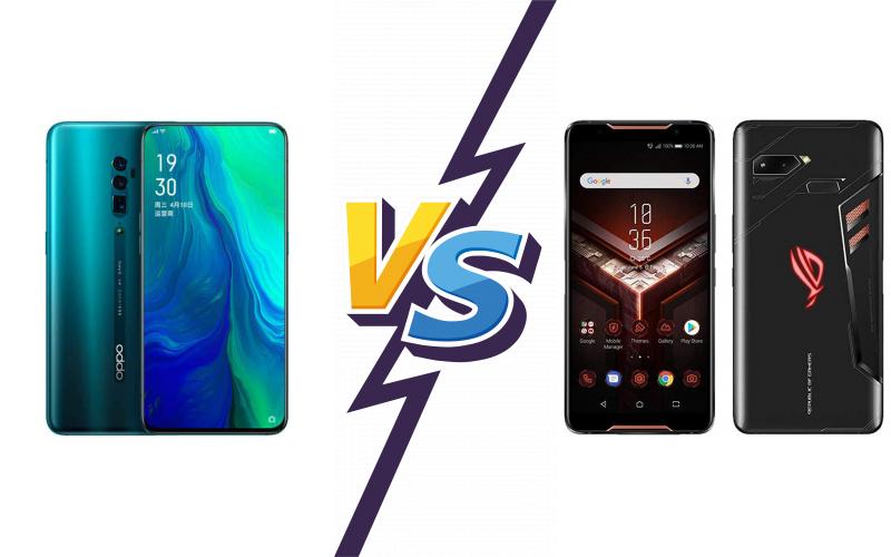 compare Oppo Reno 10x zoom vs Asus ROG Phone