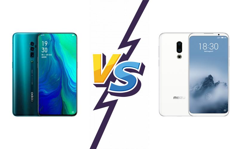 compare Oppo Reno 10x zoom vs Meizu 16