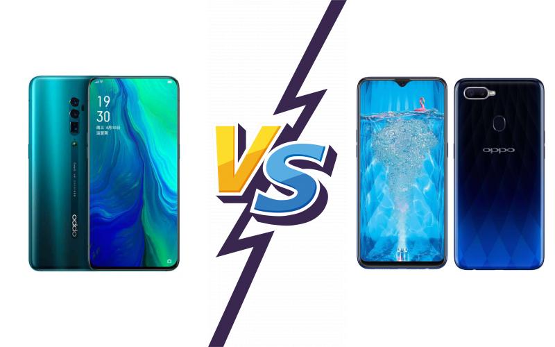 compare Oppo Reno 10x zoom vs Oppo F9 (F9 Pro)