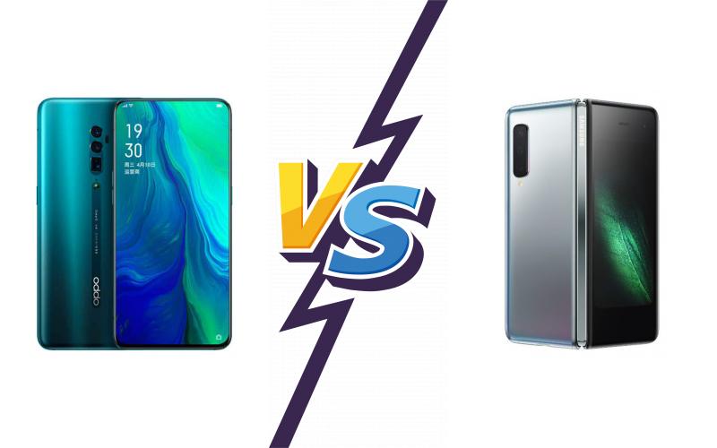 compare Oppo Reno 10x zoom vs Samsung Galaxy Fold