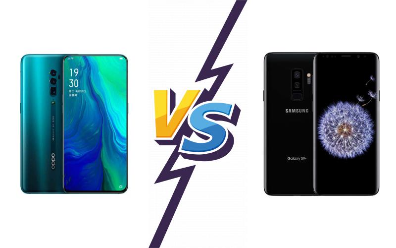 compare Oppo Reno 10x zoom vs Samsung Galaxy S9