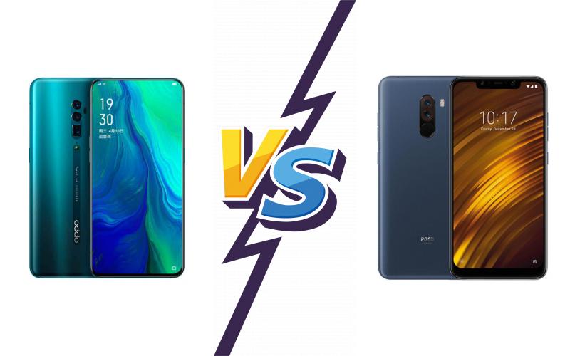 compare Oppo Reno 10x zoom vs Xiaomi Pocophone F1