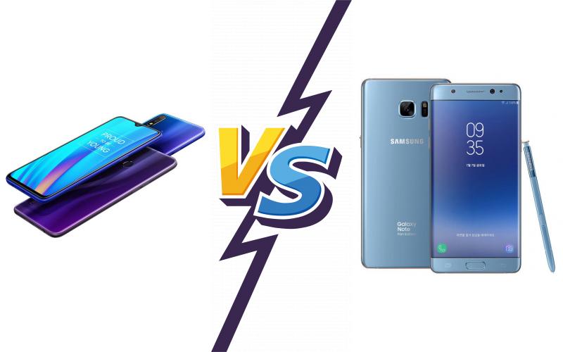 compare Realme 3 Pro vs Samsung Galaxy Note FE