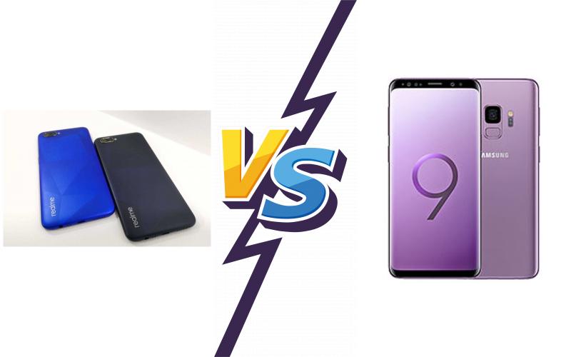 compare Realme C2 vs Samsung Galaxy S9 Active