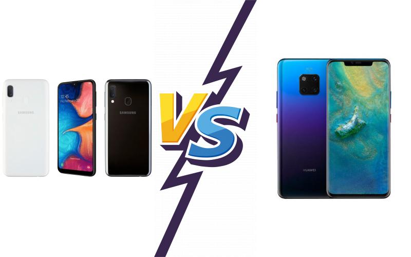 compare Samsung Galaxy A20e vs Huawei Mate 20 Pro compare Samsung Galaxy A20e vs Huawei Mate 20 Pro