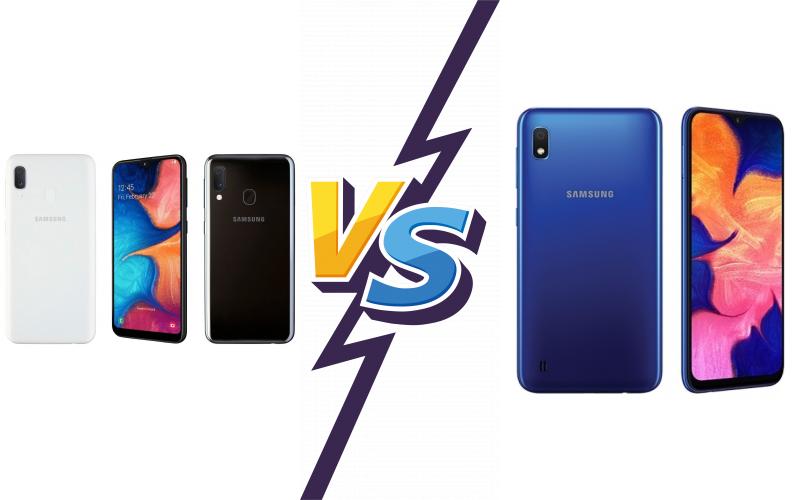 compare Samsung Galaxy A20e vs Samsung Galaxy A10