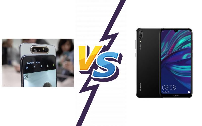 compare Samsung Galaxy A80 vs Huawei Y7 Pro (2019)