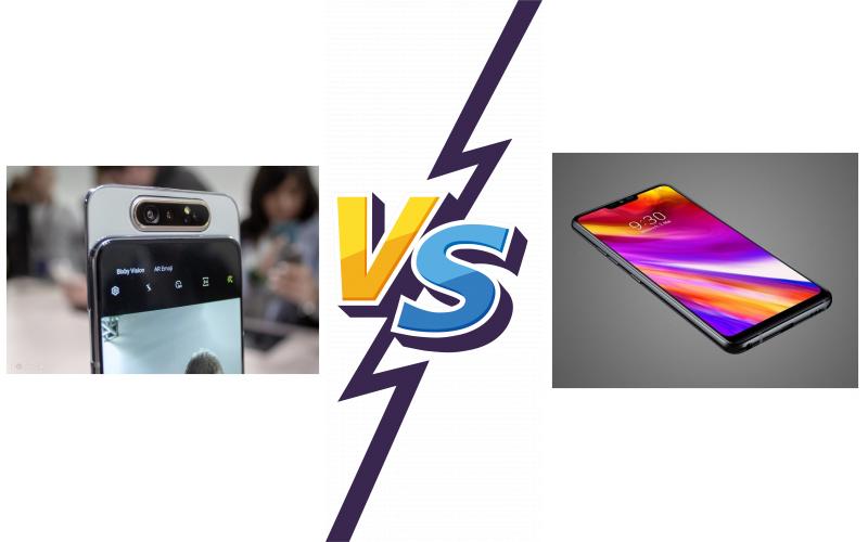 compare Samsung Galaxy A80 vs LG Q9