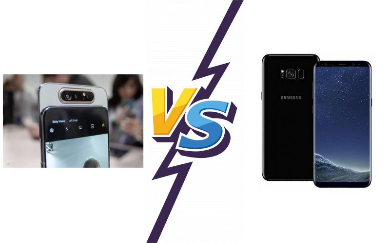 compare Samsung Galaxy A80 vs Samsung Galaxy S8+