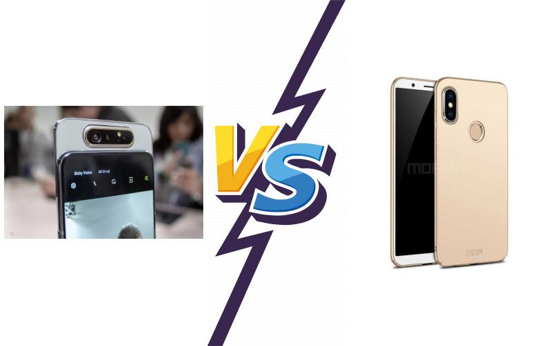 compare Samsung Galaxy A80 vs Xiaomi Mi A2 (Mi 6X)