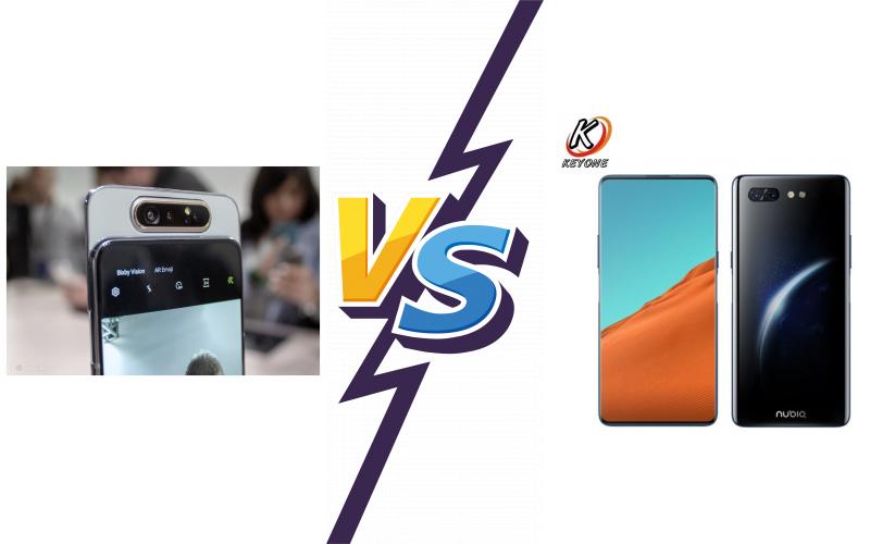 compare Samsung Galaxy A80 vs ZTE nubia X