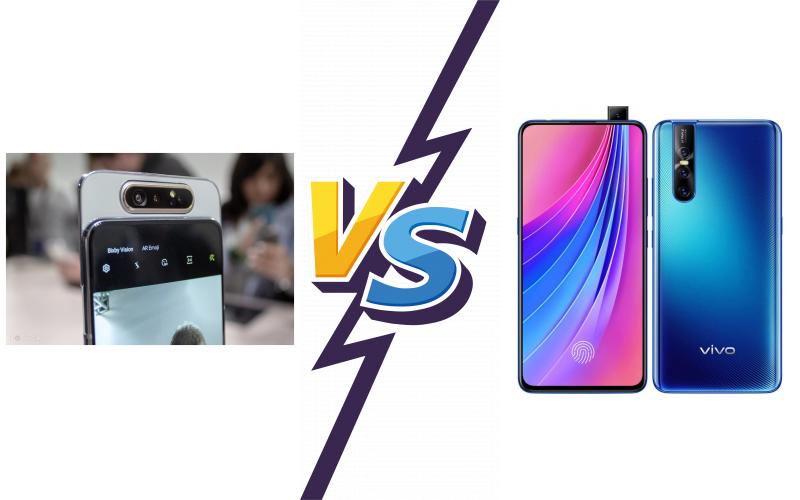 compare Samsung Galaxy A80 vs vivo V15 Pro