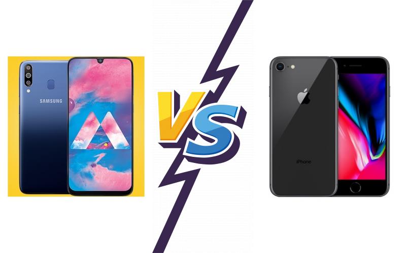 compare Samsung Galaxy A90 vs Apple iPhone 8