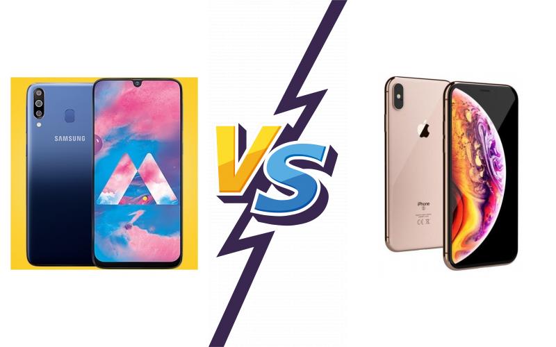 compare Samsung Galaxy A90 vs Apple iPhone XS