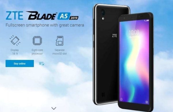 ZTE Blade A5 2020