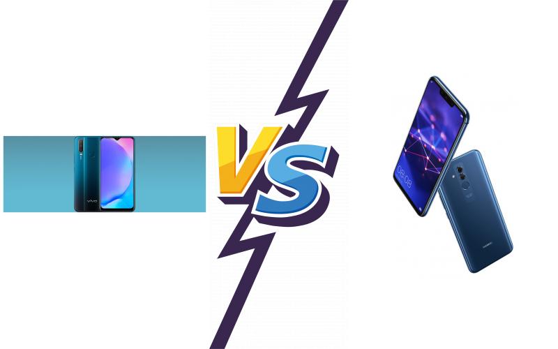 compare vivo Y17 vs Huawei Mate 20 lite