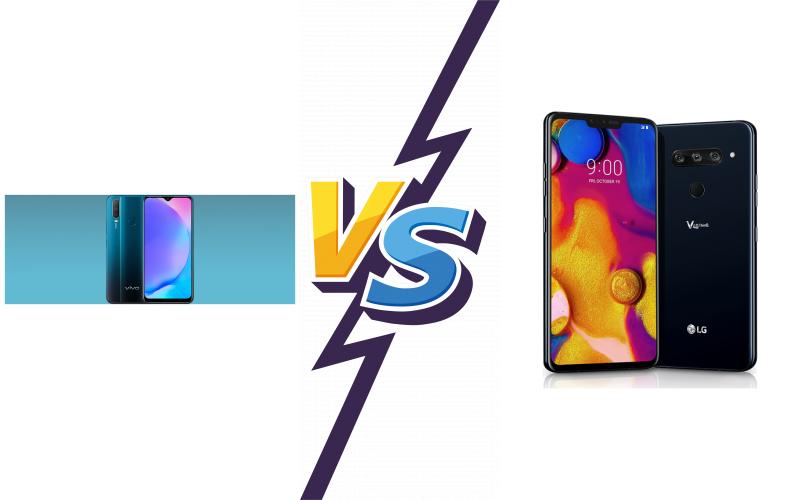 compare vivo Y17 vs LG V40 ThinQ