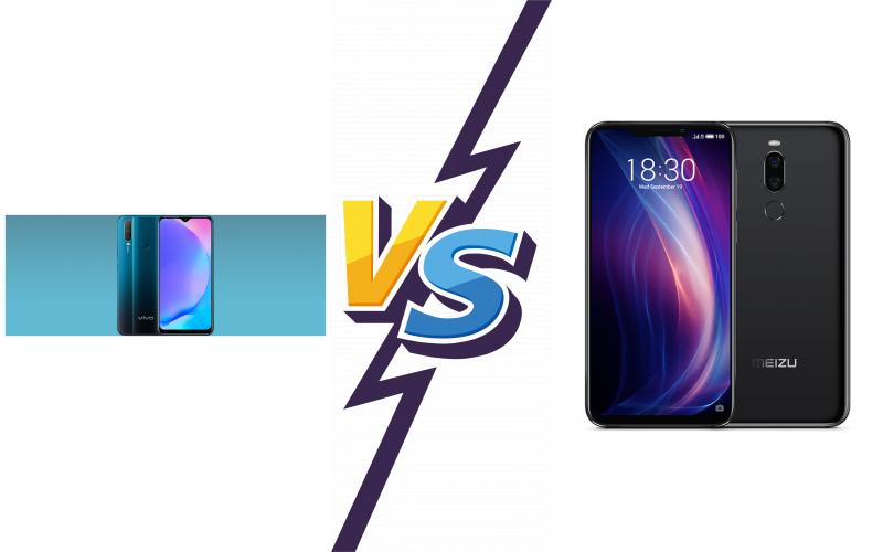 compare vivo Y17 vs Meizu X8