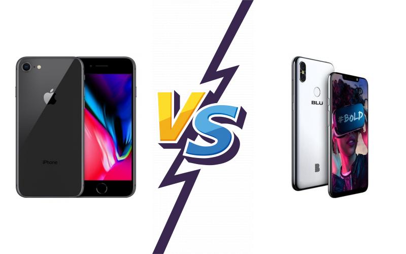 compare Apple iPhone 8 vs BLU Vivo One Plus (2019) compare Apple iPhone 8 vs BLU Vivo One Plus (2019)
