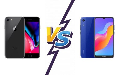 Apple iPhone 8 vs Honor Play 8A