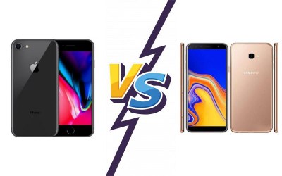 Apple iPhone 8 vs Samsung Galaxy J6+